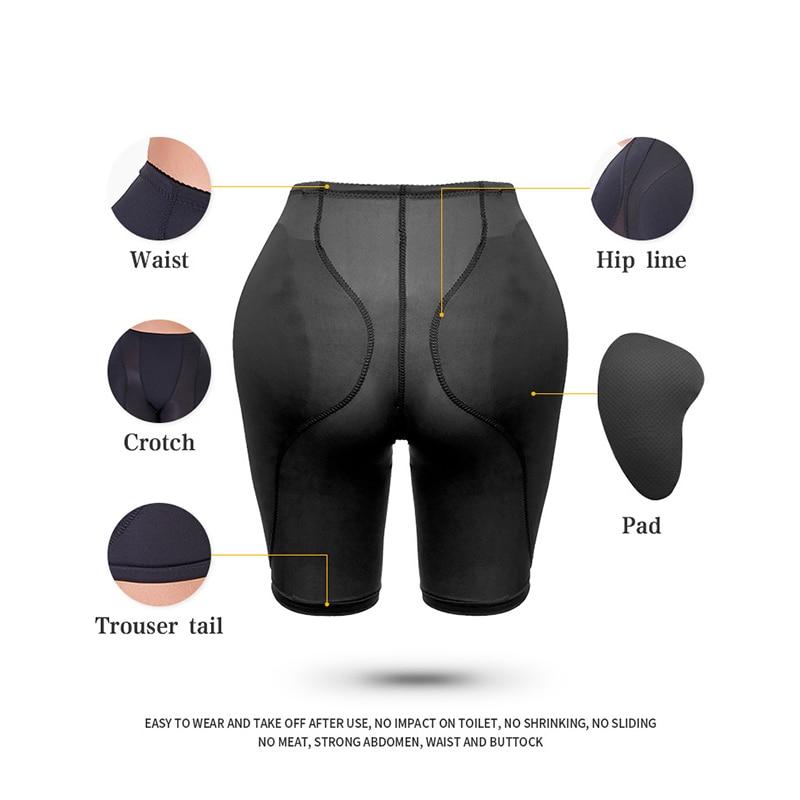 Hip Pads for Women Hip Dip Pads Fake Butt Padded Underwear Hip Enhancer Shapewear Crossdressers Butt Lifter Pad Panties Shaper